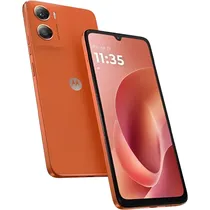 Motorola Moto G06 XT2535-2 Dual 128 GB - Arabesque Orange + Carregador