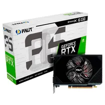 Placa de Vídeo Palit Stormx 6GB Geforce RTX3050 GDDR6 NE63050018JE-1072F