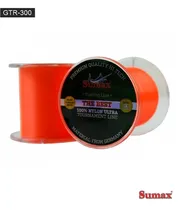 Sumax Pesca Linea The Best GTR-300-Or Nylon 300 Metros Naranja