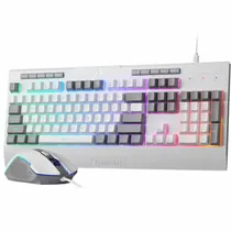 Teclado Redragon S151-W Wired Ing White