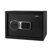 Cofre Quanta QTCFB16 - 16.5L - 12 Dígitos - com Impressão Digital - Preto