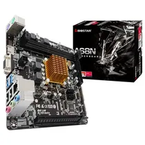 Kit Placa Mãe + Processador Biostar A68N-2100K+AMD AMD E1-6010, 2.0 Itx DDR3, HDMI VGA