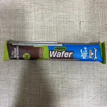 +Mu Veggie Wafer Chocolate Vegetal 25G Plastico Azul