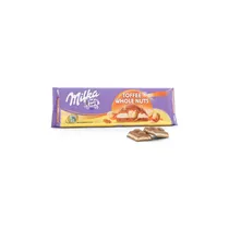Milka Chocolate 300GR Toffee Whole Nuts