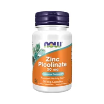Vitamina Now Zinc Picolinate 50MG 30 Cápsulas