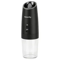 Moedor de Tempero Gravitacional Smartfy MT02T - 25W - 100ML - Recarregável - Preto