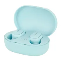 Fone Ear Smartfy FS02 Blueth SKY Blue True Wireless Caja Celeste