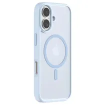 Devia Capa iPhone 17 Magnetic Shockproof Light Blue