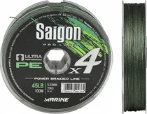 Linha Multifilamento Saigon Pro Line X4 45LB 20KG 0,33MM 100M