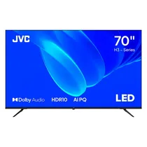 Smart TV JVC 70KM558 70" 4K Ultra HD Google TV - Preto