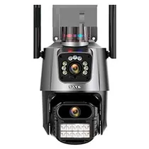 Câmera de Segurança IP Satellite A-CAM009D Outdoor / Wi-Fi / 4MP - Cinza