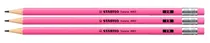 Lapis Grafite Stabilo Swano 4907 (3 Unidades) - Rosa