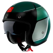 Capacete MT Helmets Le Mans 2 SV s Luther B6 - Aberto - Tamanho XXL - com Óculos Interno - Matt