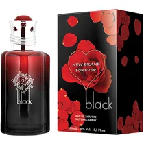 Perfume New Brand Forever Black Eau de Parfum Femenino 100ML