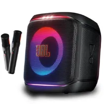 Caixa de Som JBL Partybox Encore 2 com 2 Microfones