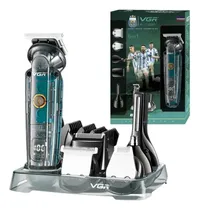 Voyager Cortador de Pelo V-102 6 En 1 Verde