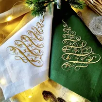 Rafimex Servilletas Natalino 45X45 Verde