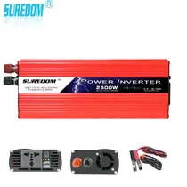 Inversor de Voltagem para Carro Power Inverter 12V A 220V 2500W