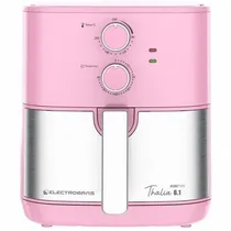 Freidora Eléctrica Air Fryer Electrobras Thalia TLAF-61 – 1900W – 6.1L – 220V 50/60HZ – Rosa