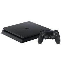 Console Playstation 4 Slim de 500GB Sony CUH-2200A Bivolt - Jet Black (Japonês)