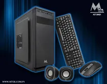 Gabinete Kit Mtek DK01 Espanhol Preto ATX
