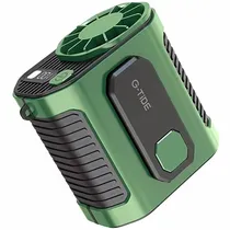 Mini Ventilador G-Tide FW01 - 4400MAH - 3 Em 1 - USB-C - Verde