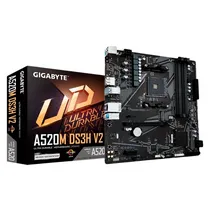 Placa Mãe AM4 Gigabyte A520M DS3H V2 DP/HDMI/M.2/DDR4