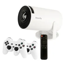 Projetor Smartfy PJ01W 4K Ultra HD 1000 Lumens HDMI - Branco