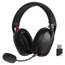 Fone de Ouvido Headset Gamer Redragon H848 Ire Pro - Sem Fio - Preto