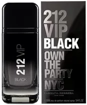 Perfume Carolina Herrera 212 Vip Black Edp Masculino - 100ML