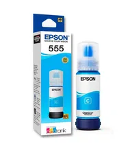 Tinta Epson 555 T555220 Ciano L81XX 70ML