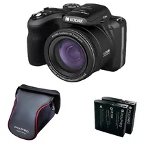 Camera Digital Kodak Pixpro AZ426 / 3" / 20MP / Pack Bag + 2 Batteries - Preto