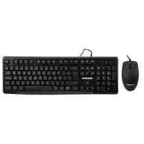 Kit Mouse e Teclado Magnavox MCA5112-Mo com Fio / 1000DPI - Preto