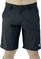 Short de Golfe Joog Poliéster Preto - Masculino