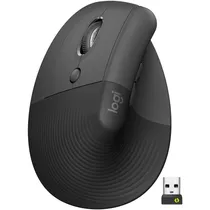 Mouse Logitech Wireless Lift Left MR0094 910-006467 Vertical - Negro