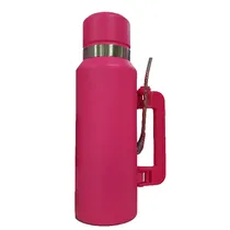 Garrafa Térmica Inova BOT-0023 1L com 140ML e Bombilla Pink