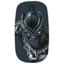 Mouse Xtech XTM-M340BP Pantera Negra Sem Fio