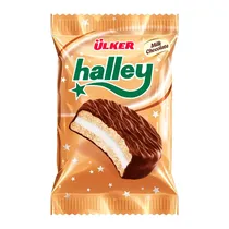Alfajor Ulker Halley Chocolate Recheio de Marshmallow 30G