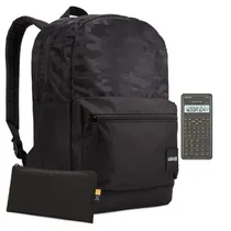 Mochila Case Logic CCAM-2126 - Preto + Calculadora Casio FX-570MS-2-W-DT-V 2ND Edition