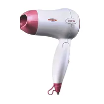Secador de Cabelo Continental Fashion Hair Dryer RCY2010 - 800W - Bivolt - 50/60HZ - Branco e Rosa