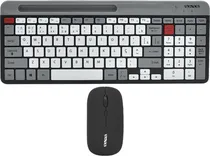Teclado e Mouse Sem Fio Sate AK-621G (Português)