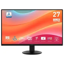 Monitor MSI Pro MP272L 27 Full HD Ips 100HZ / 1MS - Preto