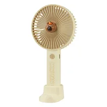 Mini Ventilador Portátil Mini Fan Handheld DD8124KP - 1.5W - Recarregável - Bege Capivara