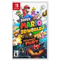 Nintendo Juegos Switch Mario World + Bowsers Fury