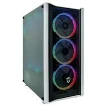 Gabinete Gamer Satellite K382 Mid Tower / 8 Cooler - Branco