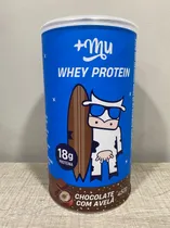 +Mu Proteina Whey Protein Chocolate Con Avela 450G Plastico Azul