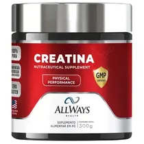 All Ways Medical Creatine Creatina Plastico 300 G Rojo