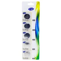 Pilha Botão Egla EL-CR2016 Litio / 3V / com 5 Unidades