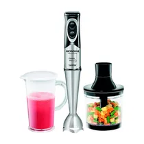 Mixer Mondial Power M-07 Premium - 500W - 1 Velocidade + Turbo - 220V - 50/60HZ - Preto e Prata