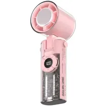 Ventilador Portátil Recarregável Smartfy VTP01P - Rosa